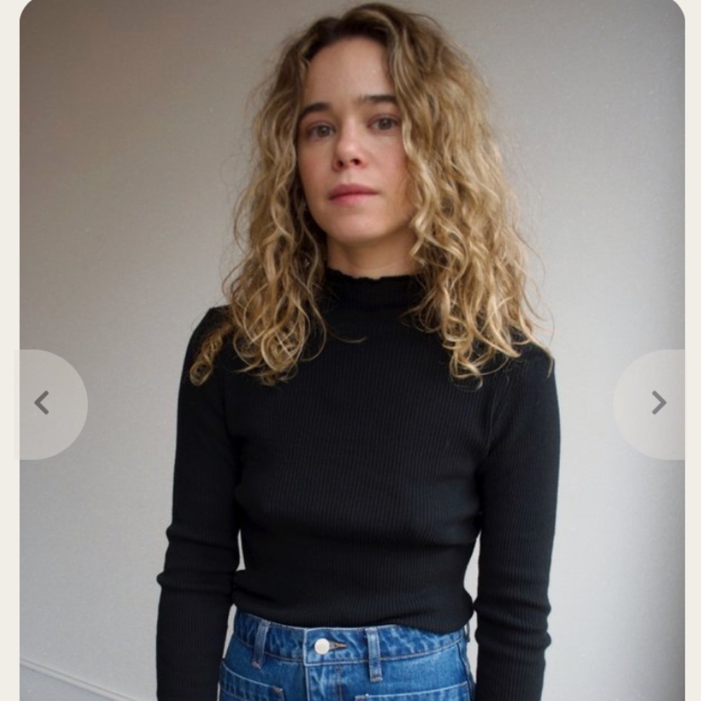 Selva Negra Marieta Top in Black